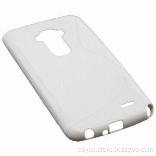 Clean TPU phone case for LG G Flex, various colors offered